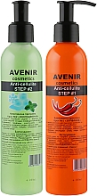 Zestaw antycellulitowy - Avenir Cosmetics (b/cr/200ml + b/gel/200ml) — Zdjęcie N1