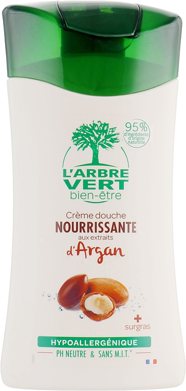 Kremowy żel pod prysznic z olejem arganowym - L'Arbre Vert Cream Shower Gel