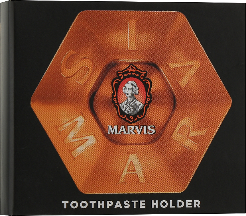 Uchwyt na pastę do zębów, pomarańczowy - Marvis Toothpaste Holder — Zdjęcie N1