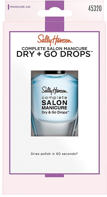 Wysuszacz do lakieru - Sally Hansen Salon Manicure Dry And Go Drops — Zdjęcie N2