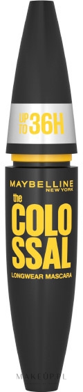 Długotrwały tusz do rzęs - Maybelline New York Colossal 36 — Zdjęcie Black