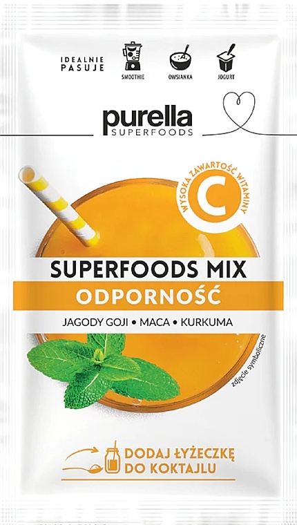 Suplement diety Superfoods mix na odporność - Purella Superfoods Mix — Zdjęcie N1