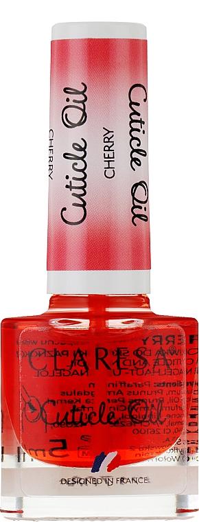 Wiśniowy olejek do skórek - Claresa Cherry Cuticle Oil  — Zdjęcie N1