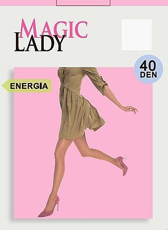 Rajstopy ENERGIA, 40 Den, beżowe - Magic Lady — Zdjęcie N1