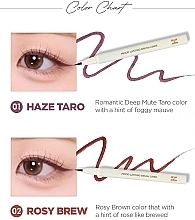 Eyeliner - Holika Holika Mood Lasting Brush Liner Tarose Collection — Zdjęcie N3