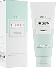 Kup PRZECENA! Oczyszczająca pianka do twarzy - Heimish All Clean Green Foam pH 5.5 *