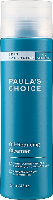 Emulsja do twarzy regulująca sebum - Paula's Choice Skin Balancing Oil Reducing Cleanser — Zdjęcie N1