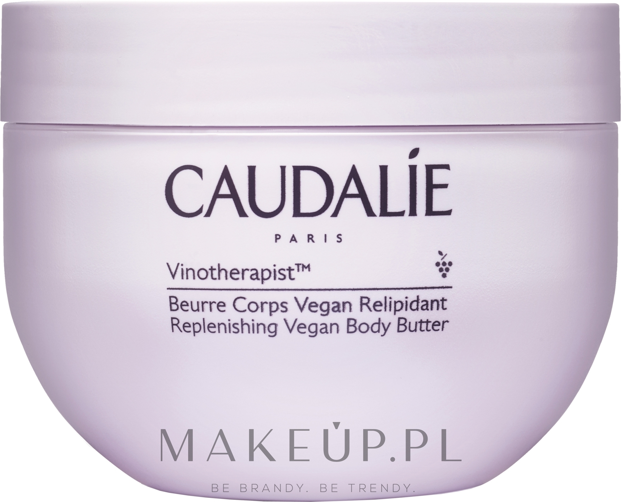 Wegańskie masło do ciała uzupełniające lipidy - Caudalie Vinotherapist Replenishing Vegan Body Butter — Zdjęcie 250 g