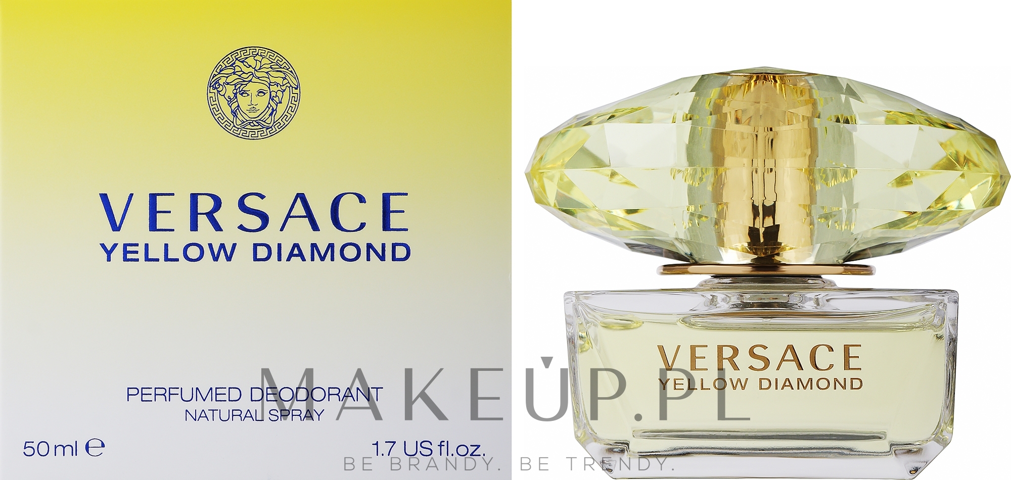 Versace Yellow Diamond - Perfumowany dezodorant w sprayu — Zdjęcie 50 ml