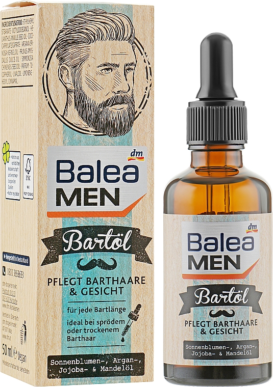 Olejek do brody - Balea Men Beard Oil — Zdjęcie N2