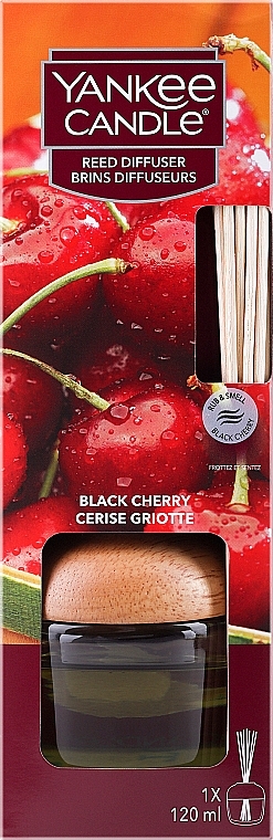 Dyfuzor zapachowy Czarna wiśnia - Yankee Candle Black Cherry — Zdjęcie N1