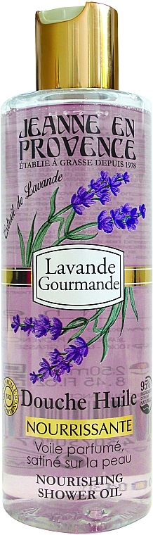 Olejek pod prysznic Lawenda - Jeanne en Provence Lavende Nourishing Shower Oil