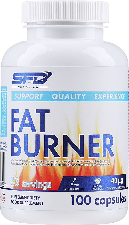 Suplement diety Fat Burner - SFD Nutrition Fat Burner — Zdjęcie N1