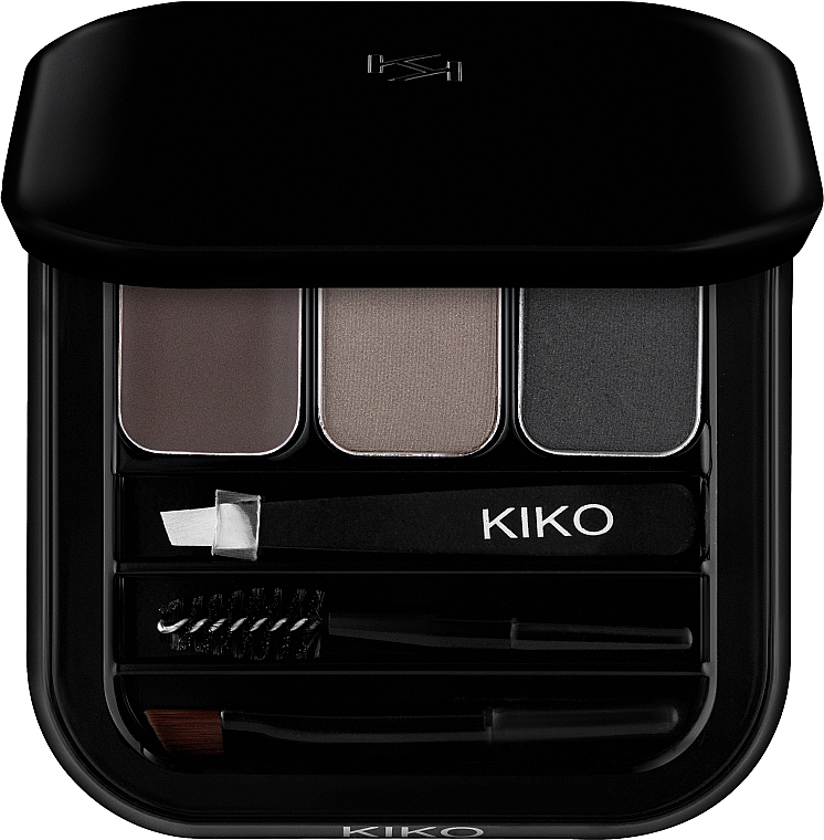 Paletka cieni do brwi - Kiko Milano Eyebrow Expert Palette — Zdjęcie N1