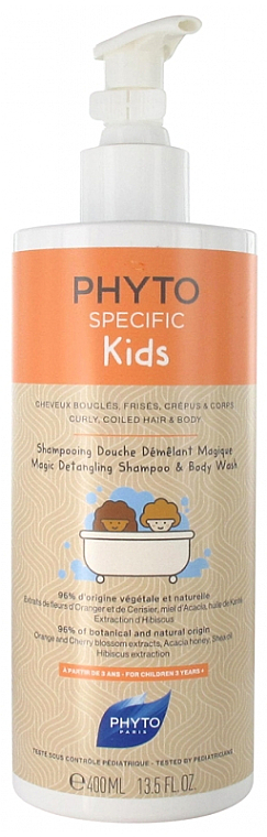 Szampon do włosów i ciała - Phyto Specific Magic Detangling Shower Shampoo — Zdjęcie N1