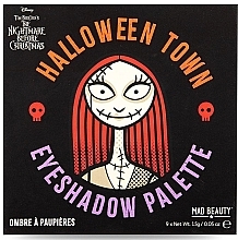 Kup Paleta cieni do powiek - Mad Beauty Disney Nightmare Before Christmas Sally Halloween Town Eyeshadow Palette