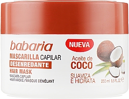 Kup Maska do włosów z olejem kokosowym - Babaria Hair Mark Coconut Oil