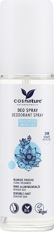 Dezodorant w sprayu Lilia wodna - Cosnature — Zdjęcie N1