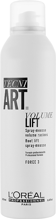 Pianka w sprayu zwiększająca objętość u nasady włosów - L'Oreal Professionnel Tecni.art Volume Lift Spray-Mousse