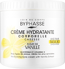Nawilżający krem do ciała z ekstraktem waniliowym - Byphasse Moisturizing Body Cream With Vanilla Extract — Zdjęcie N1
