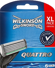 Kup Wymienne ostrza, 6 szt. - Wilkinson Sword Quattro Titanium