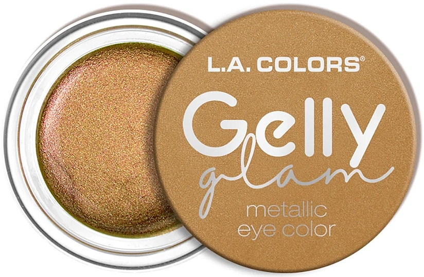 Cień do powiek - L.A. Colors Gelly Glam Metallic Eye Color — Zdjęcie N1