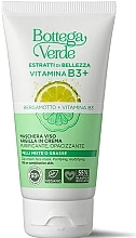 Maska na twarz - Bottega Verde Beauty Extracts  Bergamot Vitamin B3+ Clay Cream Face Mask — Zdjęcie N1