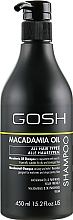 Szampon do włosów z olejem makadamia - Gosh Copenhagen Macadamia Oil Shampoo — Zdjęcie N2