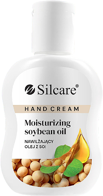 Nawilżający krem do rąk z olejem sojowym - Silcare Moisturizing Soybean Oil Hand Cream  — Zdjęcie N1