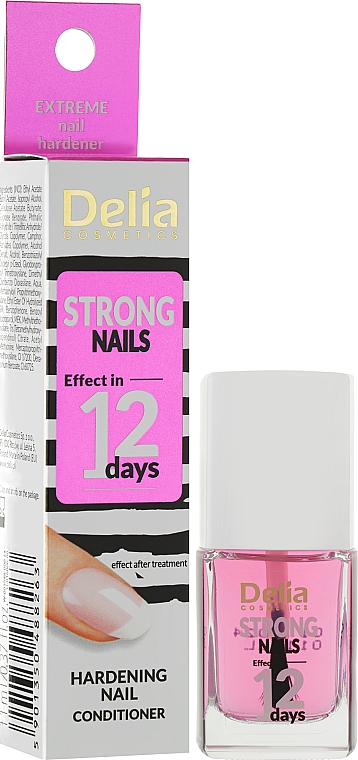 Utwardzająca odżywka do paznokci - Delia Cosmetics Curing Nail Conditioner — Zdjęcie N2