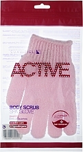 Rękawiczka złuszczająca do ciała, różowa - Suavipiel Active Body Scrub Spa Glove — Zdjęcie N2