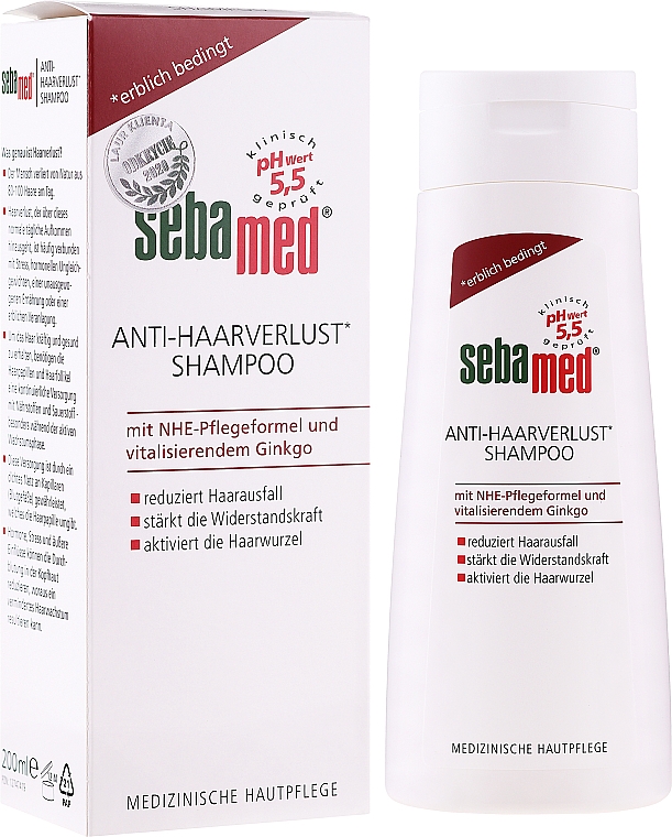 Szampon przeciw wypadaniu włosów - Sebamed Classic Anti-Hairloss Shampoo