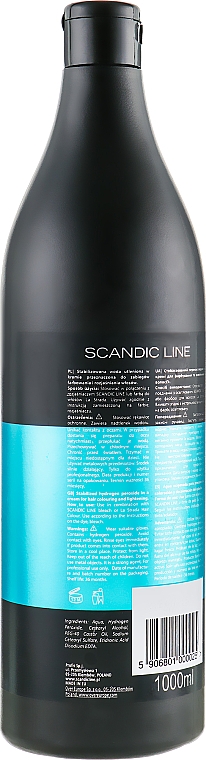 Utleniacz do włosów - Profis Scandic Line Oxydant Creme 9% — Zdjęcie N4