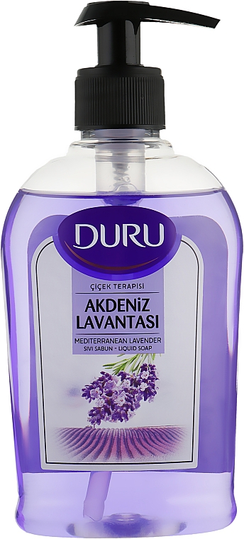 Mydło w płynie o zapachu śródziemnomorskiej lawendy - Duru Floral Sensations