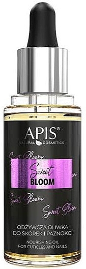 Odżywcza oliwka do skórek i paznokci - APIS Professional Sweet Bloom Nourishing Oil For Cuticles And Nails — Zdjęcie N1