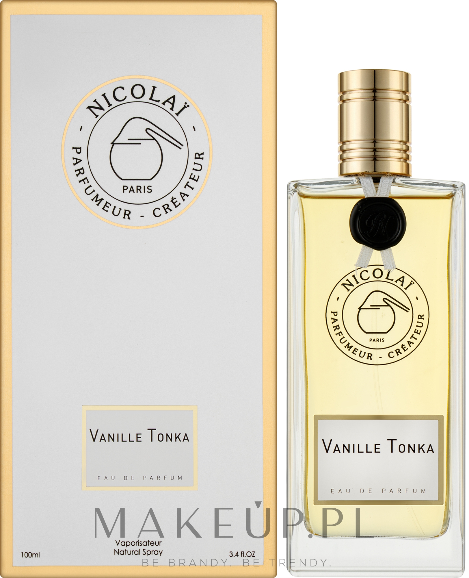 Nicolai Parfumeur Createur Vanille Tonka - Woda perfumowana — Zdjęcie 100 ml