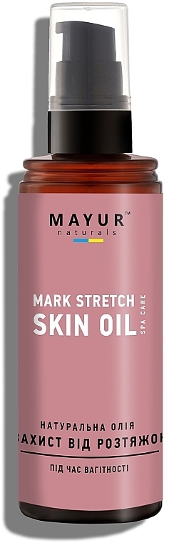 Naturalny olejek na rozstępy w ciąży - Mayur Anti Stretch Marks Oil