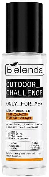 Nawilżające i regenerujące serum wzmacniające dla mężczyzn - Bielenda Only For Men Outdoor Challenge Serum — Zdjęcie N2