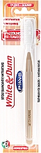 Szczoteczka do zębów White & Dunn, twarda, beżowa - Piave Toothbrush — Zdjęcie N1