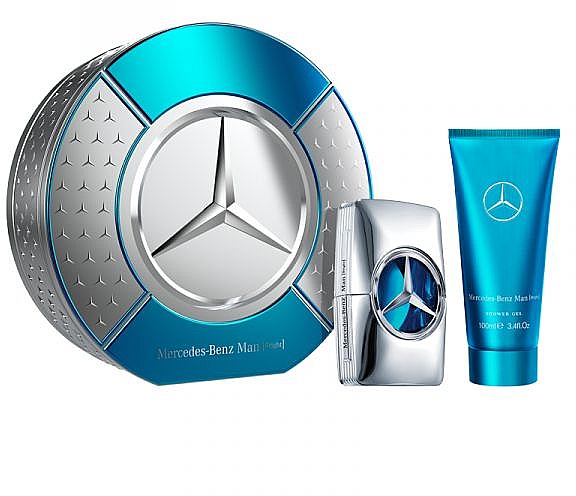 Mercedes Benz Mercedes-Benz Man Bright - Zestaw (edp 100 ml + sh/gel 100 ml) — Zdjęcie N1