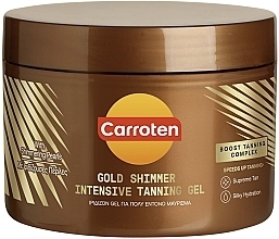 Żel nabłyszczająco-samoopalający - Carroten Gold Shimmer Intensive Tanning Gel — Zdjęcie N1