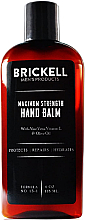 Kup Balsam do rąk - Brickell Men's Products Maximum Strength Hand Balm