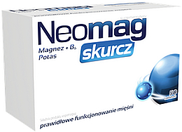Suplement diety na skurcze - Aflofarm NeoMag — Zdjęcie N1
