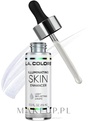 Rozświetlające krople do twarzy - L.A. Colors Illuminating Skin Enhancer Light Reflecting Drops — Zdjęcie CID241 - Opalescent