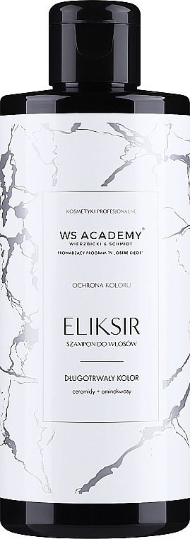 Szampon do włosów Eliksir - WS Academy Hair elixir shampoo Long Lasting Color — Zdjęcie N1