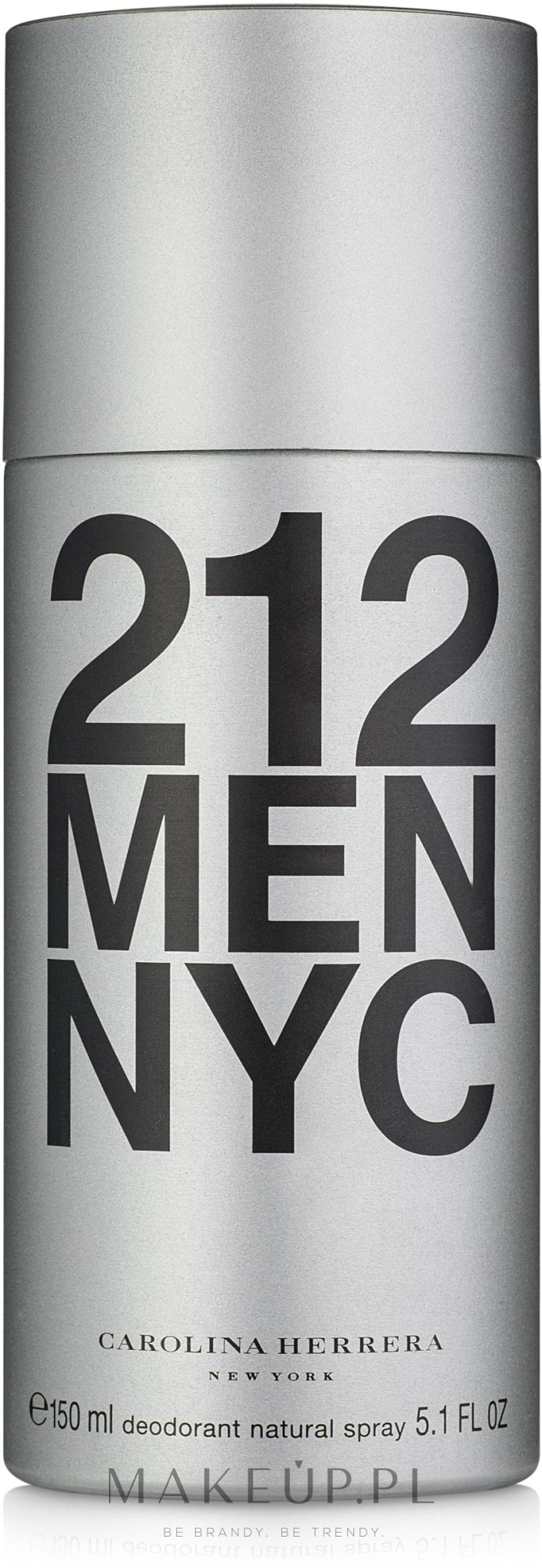Carolina Herrera 212 Men NYC - Perfumowany dezodorant w sprayu — Zdjęcie 150 ml