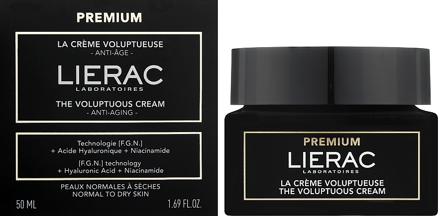 Krem do twarzy - Lierac Premium The Voluptuous Cream — Zdjęcie N2