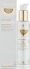 Przeciwstarzeniowy balsam do ciała z filtrem przeciwsłonecznym - Guinot Longue Vie Sun Lotion SPF50+ — Zdjęcie N2