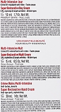 Zestaw - Clarins Super Restorative (day/cr/50ml + night/cr/15ml + h/cr/30ml) — Zdjęcie N3