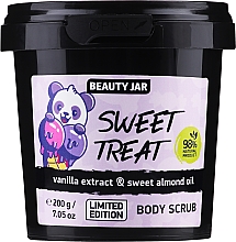 Scrub do ciała z ekstraktem z wanilii i olejem ze słodkich migdałów - Beauty Jar Sweet Treat Vanilla Extract & Sweet Almond Oil Body Scrub — Zdjęcie N1
